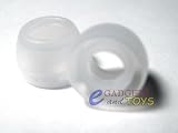3 Pair Clear Small Replacement Silicone Ear Tips for Sennheiser CX300, CX400, CX 500, CX300P, CX500 G4ME, CX55