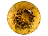 MIN 10.00CT 14MM ROUND MADEIRA CITRINE FROM BRAZIL
