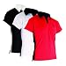 Kookaburra C Style Womens Hockey Playing Shirt (Medium Red/Navy)