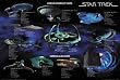 Star Trek - TV Show Poster: Starfleet Ships (Size: 40'' x 27'')