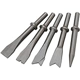 エアーハンマー用チゼルキット 5本セット 125mm【SK11】