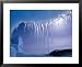 Icicles Hanging from Iceberg Near Browning Peninsula, Wilkes Land, Antarctica Lonely Planet Collection Framed Art Poster Print by Grant Dixon, 31x25