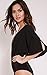 RUIGO Women's Sexy Deep V-neck Bawting Tight Bodysuit Jumpsuit One Piece Leotard (XL, Black)
