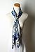 corciova Women's Large Satin Square Silk Feeling Hair Scarf 35 x 35 inches Flowers Violet Blue and Black