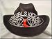 Cowgirls Kick Ass Glitter Sparkle Hat Tiara
