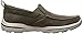 Skechers USA Men's Harper Delen Slip-On Loafer,Khaki Canvas,9.5 M US