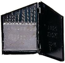 20pc MICRO-DRILL BITS INDEX 61-80 w/ Plastic Case
