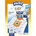 Swirl S 67 Papierbeutel MicroPor Power Filter Geruchs-Stopp+Hepa-Filtration