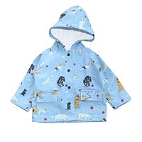 Hatley Dog pattern raincoat