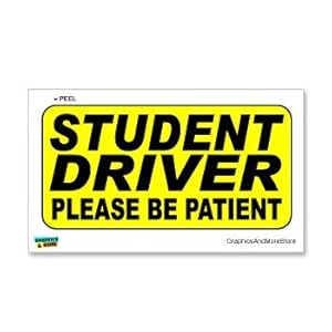 Beginner Free Printable Student Driver Sign - vrogue.co
