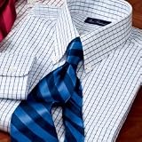 Grid Pattern Dress Shirt