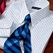 Grid Pattern Dress Shirt