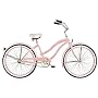 Micargi USA Women's 26-inch Pink Rover GX Beach Cruiser