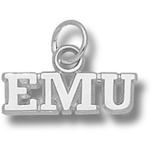 Eastern Michigan University EMU 3/16 Pendant (Silver)