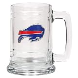 Buffalo Bills - NFL 15oz Glass Tankard (Primary Logo)