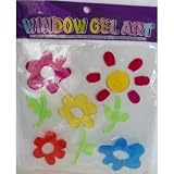 1 Window Gel Art, Flower Collection ~ Gel Art