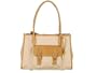 Giani Bernini Carol Linen Purse, Natural/Camel