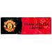 INT'L Soccer Manchester United 2-By-6-Feet Vinyl Banner