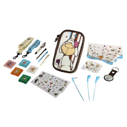 indeca Zubeh&ouml;r Set 16in1 f&uuml;r Nintendo DS Lite i XL 3DS "NICI"