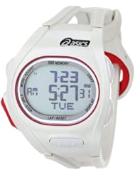 Asics Unisex CQAR0104 Race Regular White Oversized Display Running Watch