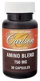Carlson Laboratories - Amino Blend, 750 mg, 30 capsules