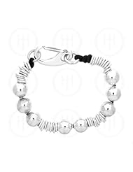 Sterling Silver -Leather Bracelet inspired by LinksofLondon LBRA003