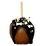 Ghoulish Graveyard Handmade Belgian Chocolate Caramel Apple