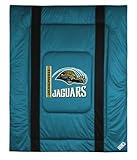 Jacksonville Jaguars NFL Sidelines Full or Queen Bed/Bedding Sports Comfort ....