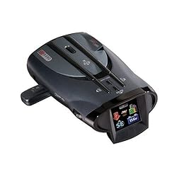 Cobra XRS 9960G Voice Alert 15-Band Radar/Laser Detector with 1.5-Inch Full-Color Display, GPS Locator, and Red Light/Speed Features