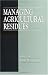 Book Managing Agricultural Residues