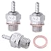 HobbyPark 70117 Hot Glow Plugs No.3 N3 Super Duty Spark Engine Parts Replace OS 8 for Traxxas Redcat RC Nitro Car Truck Buggy (Pack of 3)