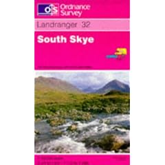 Landranger Maps: South Skye Sheet 32 (OS Landranger Map Series)