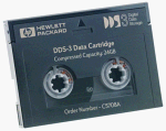 Hewlett Packard C5708A 4mm DDS-3 Data Cartridge 24GB (1-Pack)