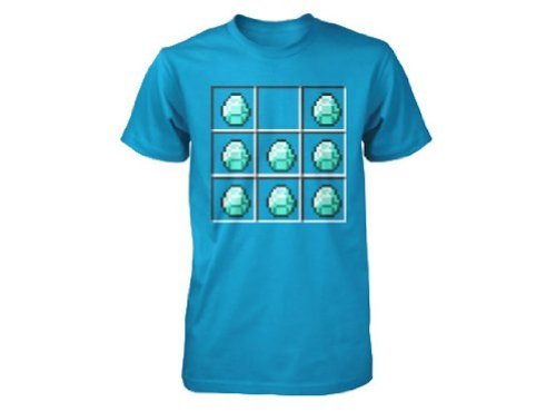 Minecraft Diamond Crafting Youth T-shirt
