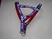 Small Heartbone Dog Harness - Nylon Webbing: 5/8 wide, Adjusts 15 - 21.