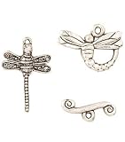 Findings-Dragonfly 5 Sets/Silver