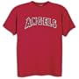 Angels Majestic Men's MLB Crewneck Replica Tee ( sz. XL, Red : Angels )