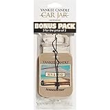 Yankee Candle Car Jar Car Air Freshener, Sun & Sand