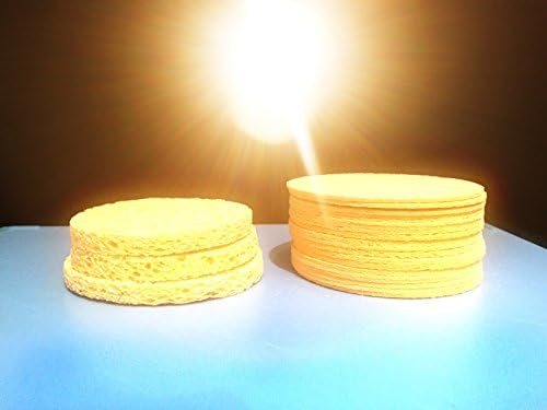 Myjuven Compressed Cellulose Facial Sponges [50 count]