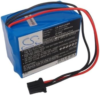 DigiTech 2900mAh Battery For Nihon Kohden DCB-ENEL12, Cardiolife ECG-9320