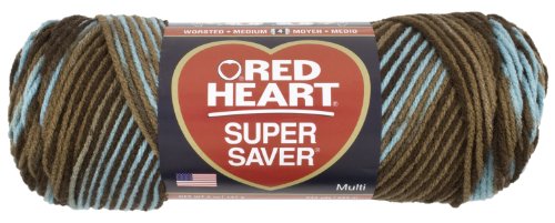 Red Heart  Super Saver Economy Yarn, Earth and Sky