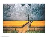 Gray and Gold, Art Poster by John Rogers Cox
