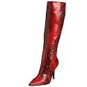 Nine West Women's Blondey Boot,Red/Black,9 M US