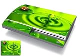 Bundle Monster Vinyl Skins Accessory For Sony Playstation PS3 Game Console - Cover Faceplate Protector Sticker Art Decal - Lady Bug