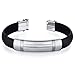 H Design Stainless Steel Black Rubber Mens Golf title=