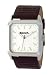 Bench Gents Silver Dial With Brown Leather Strap