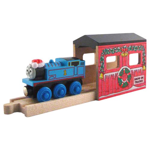 Childrens Toyshop  Toys : Thomas & Friends Wooden Railway - Holiday Tunnel with Exclusive Christmas Thomas