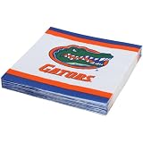 NCAA Florida Gators 24-Pack Team Beverage Napkins