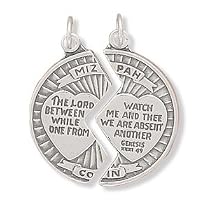 Mizpah Break Apart Coin Charm