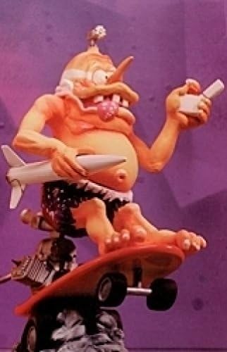 Cousin Ralph's Suicide Skateboard Testors Model Master Resin Model